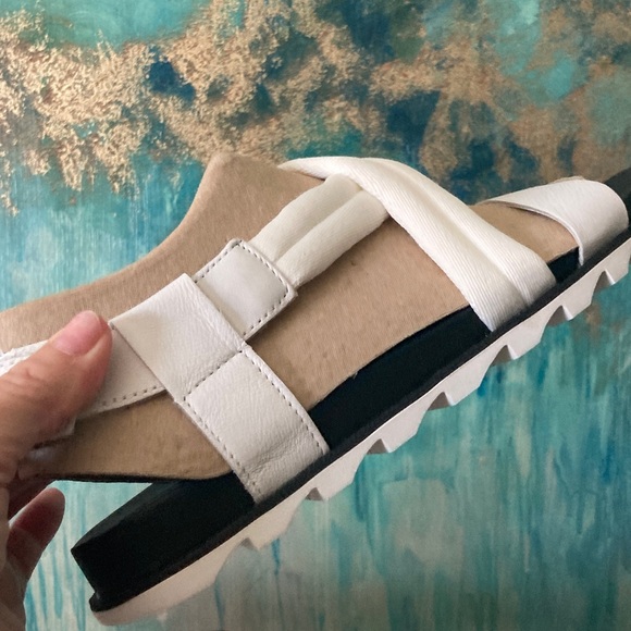 sorel Shoes - Sorel NWT White Velcro Sandals